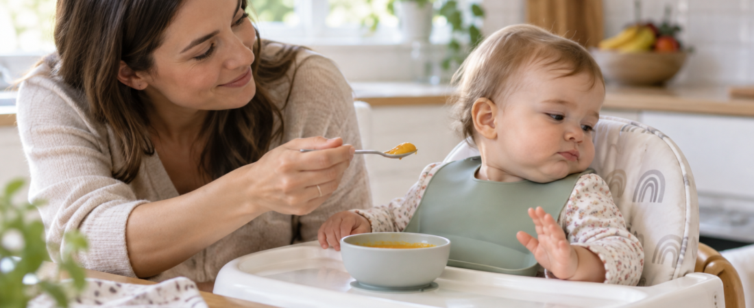 Baby Refuses Solids? 7 Ways to Help Without Forcing Food