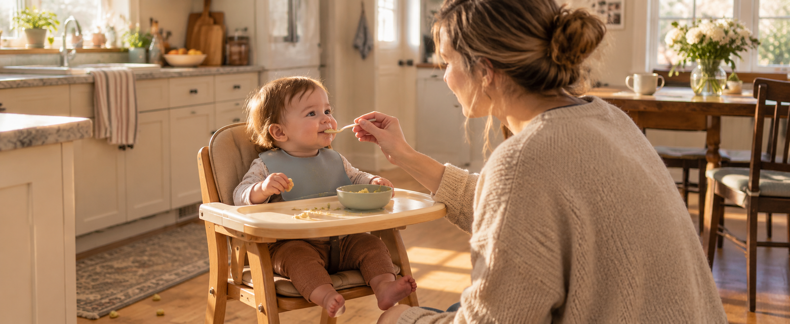 I Didn’t Do Baby-Led Weaning: How I Introduced Textures Gradually