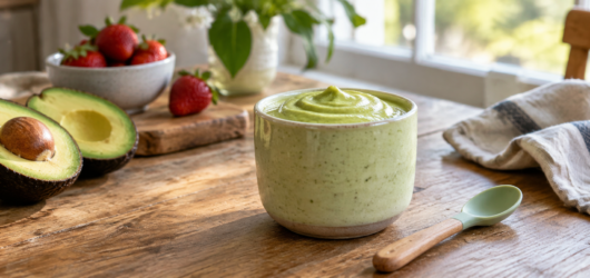 Thick Avocado Smoothie for Toddlers: Our Simple 2-Ingredient Recipe