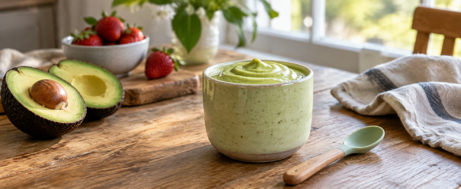 Thick Avocado Smoothie for Toddlers: Our Simple 2-Ingredient Recipe